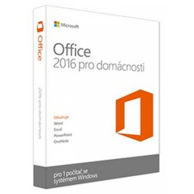 Microsoft Office 2016 pro domácnosti CZ                    