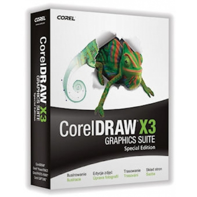 CorelDRAW Graphics Suite X3 CZE Special Edition                    