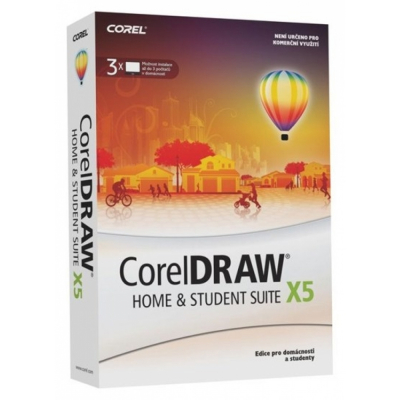 CorelDRAW Home &amp; Student Suite X5 Mini box CZE                    