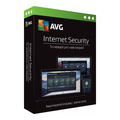 AVG Internet Security  - Multi-Device, 10 zařízení, na 1 roky ESD                    