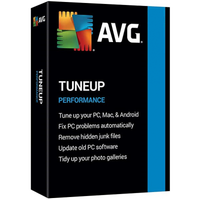 AVG Tuneup , prodloužení licence pro 5 PC, 1 rok                    