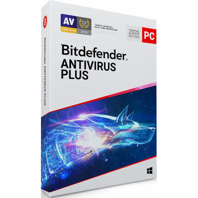 Bitdefender Antivirus Plus, licence pro 3 PC, 1 rok                    