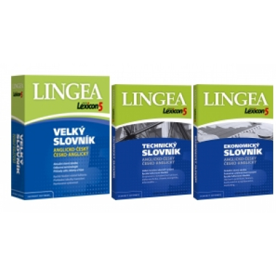 Lingea Lexicon 5 Anglický velký + ekonomický + technický slovník                    