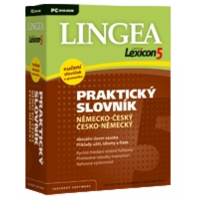 Lingea Lexicon 5 Německý praktický slovník                    