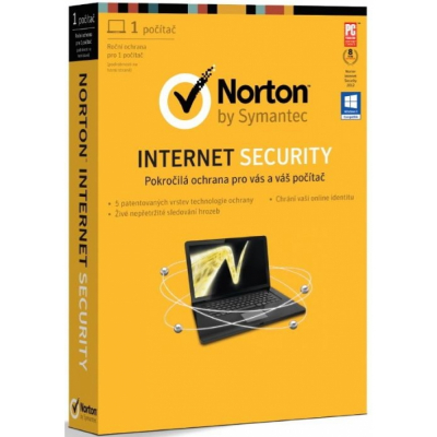 Norton Internet Security 2013 CZ, 1 uživatel 1 rok Upgrade ESD                    