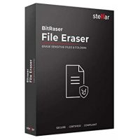 Stellar BitRaser File Eraser pro Windows, licence pro 1 uživatele na 1 rok