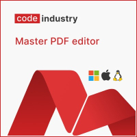 Master PDF Editor 5, licence pro 1 uživatele