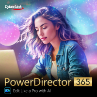CyberLink PowerDirector 365, předplatné na 1 rok