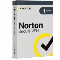 Norton Secure VPN,  1 uživatel na 1 zařízení na 1 rok
