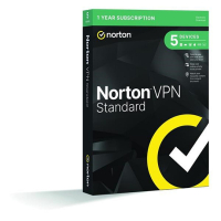 Norton VPN Standard, 5 zařízení / 1 rok