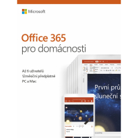 Microsoft Office 365 pro domácnosti, předplatné na 1 rok, ML, ESD
