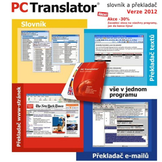 PC Translator 2012 s 30% slevou