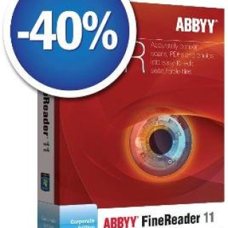Ušetřete 40% na investici do firemního FineReaderu