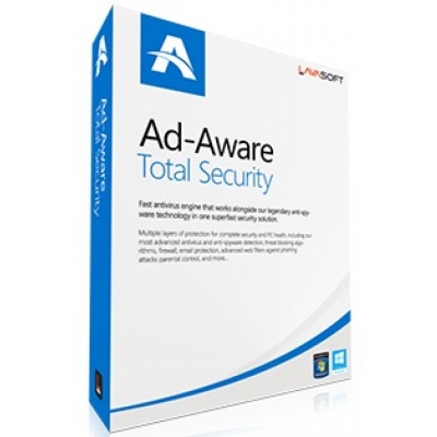 Ad-Aware Total Security 11, 3 licence na 1 rok                    