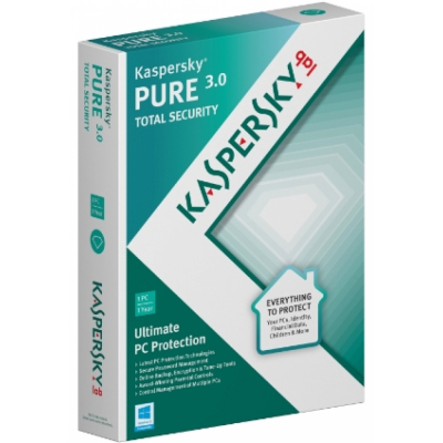Kaspersky PURE 3.0, 1 licence na 1 rok                    