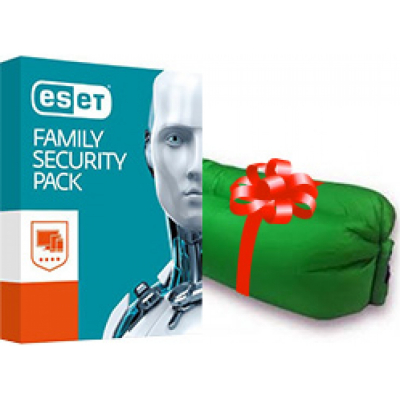 ESET Family Security Pack BOX + Lazybag                    
