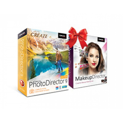 CyberLink PhotoDirector 9 Ultra + MakeupDirector 2 Deluxe                    