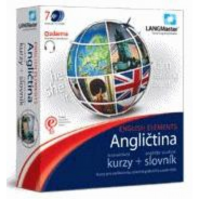 LANGMaster Angličtina ELEMENTS - kompletní kurz a slovník                    