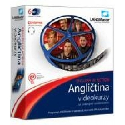 LANGMaster Angličtina ENGLISH IN ACTION - kompletní videokurzy (Licenční klíč)                    