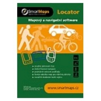 SmartMaps Locator : Podrobná mapa SR 1:10 000                    