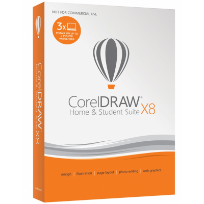 CorelDRAW Home &amp; Student Suite X8                    