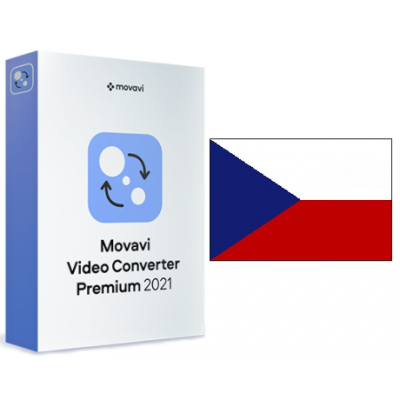 Movavi Video Converter Premium 2021,Lifetime License - čeština do programu                    
