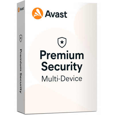 Avast Premium Security Multi-Device, 10 zařízení, 1 rok                    