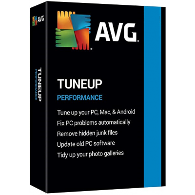 AVG Tuneup , 5 PC, 2 roky                    