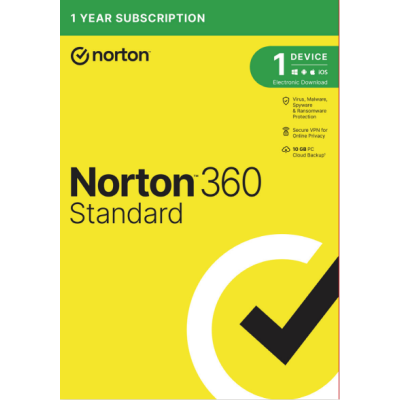 Norton 360 Standard, 1 zařízení, 3 roky