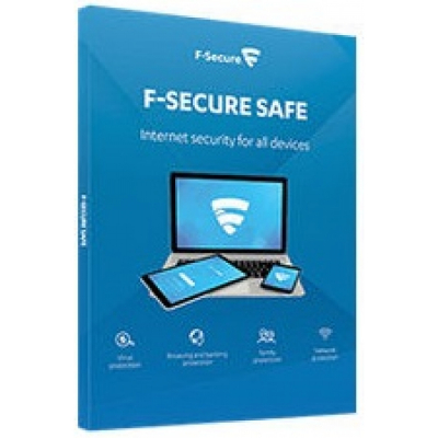 F-Secure SAFE pro 1 zařízení na 1 rok, elektronicky                    