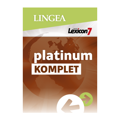 Lingea Lexicon 7 Německý slovník Platinum + ekonomický a technický slovník                    