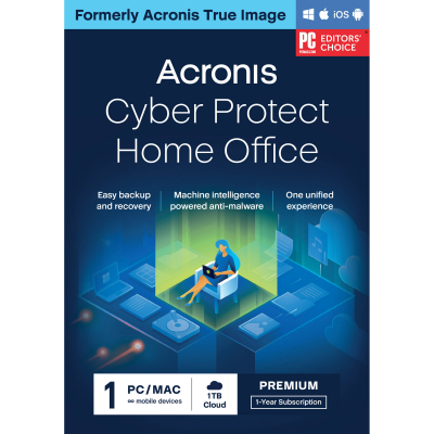 Acronis Cyber Protect Home Office, předplatné na 1 rok                    