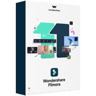 Wondershare Filmora 11 pro Windows, celoživotní licence                    