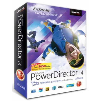 CyberLink PowerDirector 14 Ultimate, Upgrade                    