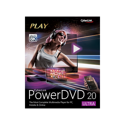 Cyberlink Power DVD 20 Ultra, upgrade z předchozích verzí                    