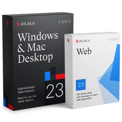 ATLAS.ti 23 Single User License Win/Mac + web, předplatné na 1 rok                    