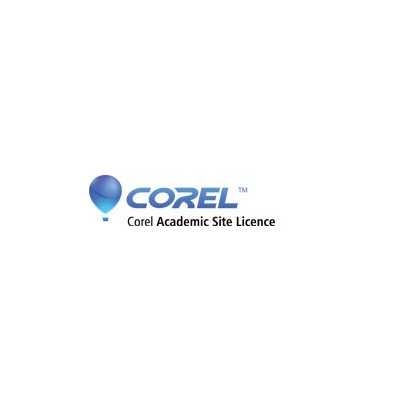 Corel Academic Site Licence, level 1, Standard, pro základní školy, předplatné na 1 rok                    