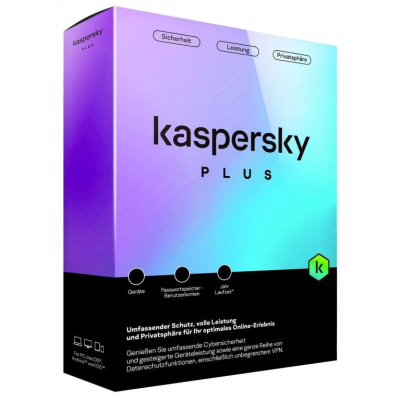 Kaspersky Plus, 5 zařízení, na 2 roky                    