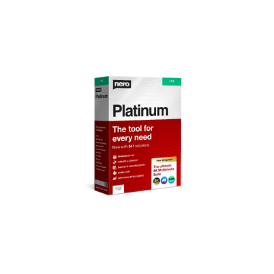 Nero Platinum Suite 2025, Elektronická licence                    
