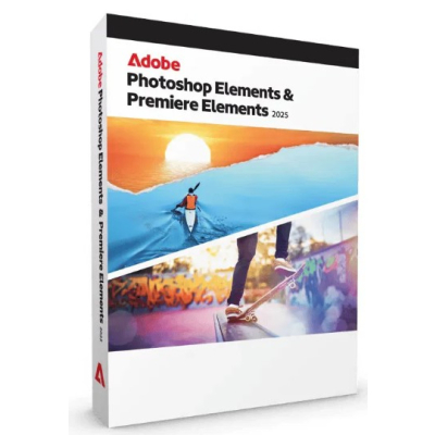Adobe Photoshop/Premiere Elements 2025 WIN/MAC CZ, ESD, licence na 3 roky                    