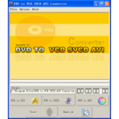DVD to VCD SVCD AVI Converter                    