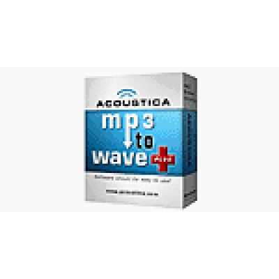 Acoustica MP3 To Wave Converter PLUS                    