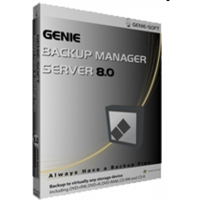 Genie Backup Manager Server 8                    