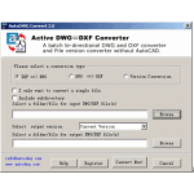 Active DWG DXF Converter                    