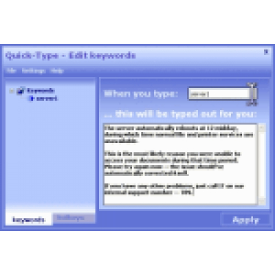 Quick-Type                    