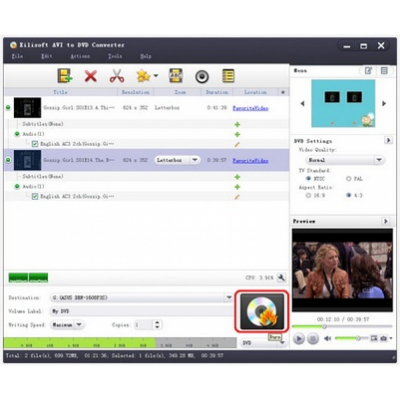 Xilisoft AVI to DVD Converter                    