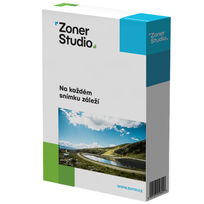 Zoner Studio, licence na 1 rok pro 1 uživatele                    