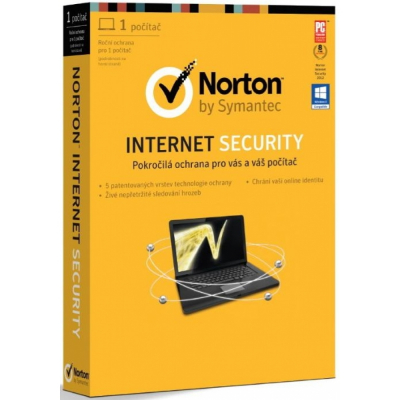 Norton Internet Security 2013 CZ, 1 uživatel 1 rok                    