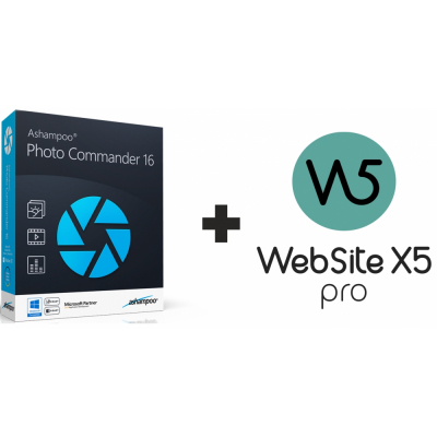 WebSite X5 Pro + Ashampoo Photo Commander                    