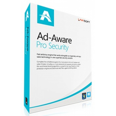 Ad-Aware Pro Security 11, 1 licence na 2 roky                    